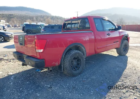 2010 Nissan Titan Pro-4X из США, поврежденный, VIN 1N6AA0CCXAN311976